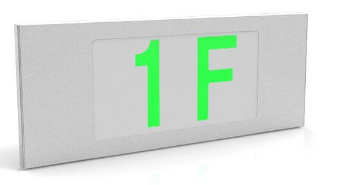 應(yīng)急疏散樓層顯示標志燈具